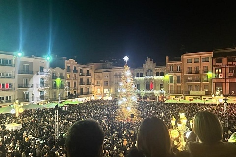 L'Encesa de Llums va donar el tret de sortida a la campanya de Nadal a Reus, el passat 24 de novembre