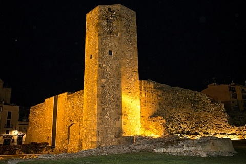 Imatge del cric romà de Tarragona il·luminat