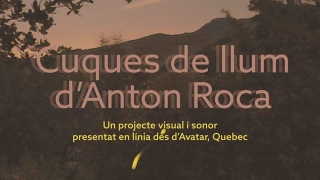 El projecte visual i sonor &#039;Cuques de llum&#039; de l&#039;artista Anton Roca es projecta aquest divendres a Alcover