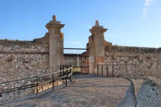 Entrada al Fortí de Sant Jordi de Tarragona, després dels treballs de millora