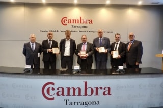 Edició anterior del lliurament dels Premis a la Internacionalització que atorga la Cambra de Tarragona