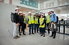 El conseller de Salut, Manel Balcells, durant una visita al futur edifici pont de l'Hospital Joan XXIII de Tarragona