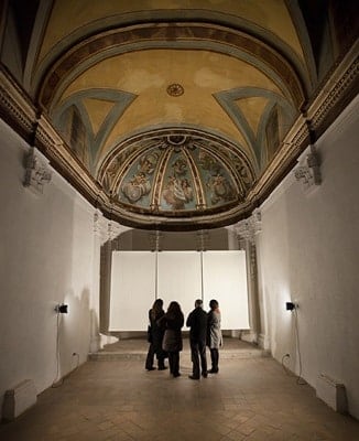 Capella Sant Roc art contemporani vertical