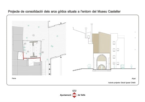 projecte arcs gotics Museu Casteller