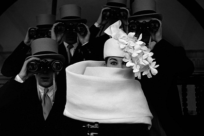 L'obra 'Jardin des Modes, Givenchy hat', de Frank Horvat (París,1958), una de les imatges que es va convertir en una icona de la fotografia contemporània