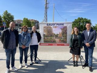 La candidata socialista a l’alcaldia de Reus, Sandra Guaita, ha anunciat avui que vol crear un gran parc a la ciutat, el Gaudí Park