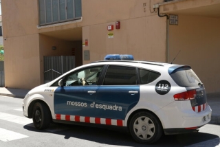 Imatge d&#039;arxiu d&#039;un vehicle dels Mossos d&#039;Esquadra, estacionat als Jujtats de Valls