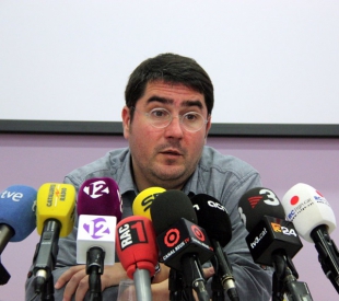 El president de la plataforma, Dani Pallejà, va anunciar que reclamaran responsabilitats a la Generalitat.