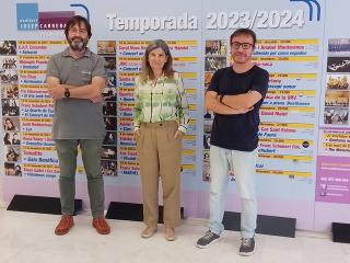 La presidenta de la Fundació Auditori Josep Carreras, Manuela Moya, ha presentat la programació acompanyada pel programador, Josep Solórzano i l&#039;assessor de programació, Xavier Pastrana