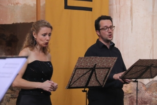 Imatge del concert de Les Traversées Baroques a la Cartoixa d&#039;Escaladei dins el festival Terrer, al Priorat