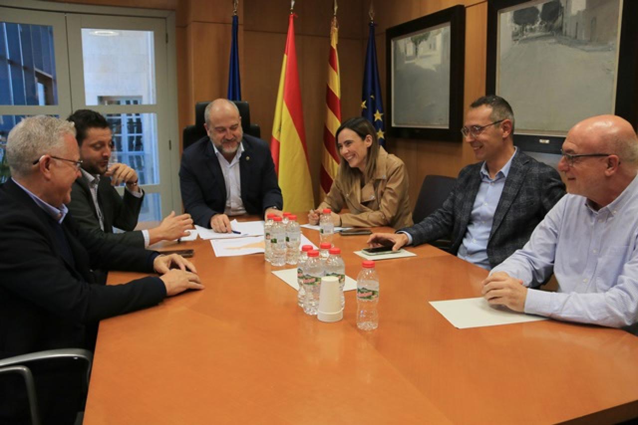 Primera reunió d&#039;alcaldes de la futura Àrea Metropolitana del Camp de Tarragona, a l&#039;Ajuntament de Cambrils
