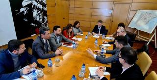 Reunió de l&#039;alcaldessa de Reus i els alcaldes de Tarragona i del Vendrell amb amb el secretari d&#039;Estat de Transports i Mobilitat Sostenible