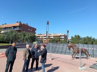 L&#039;alcalde de Salou, Pere Granados, acompanyat de diversos regidors, ha visitat aquest divendres la plaça d&#039;Andalusia