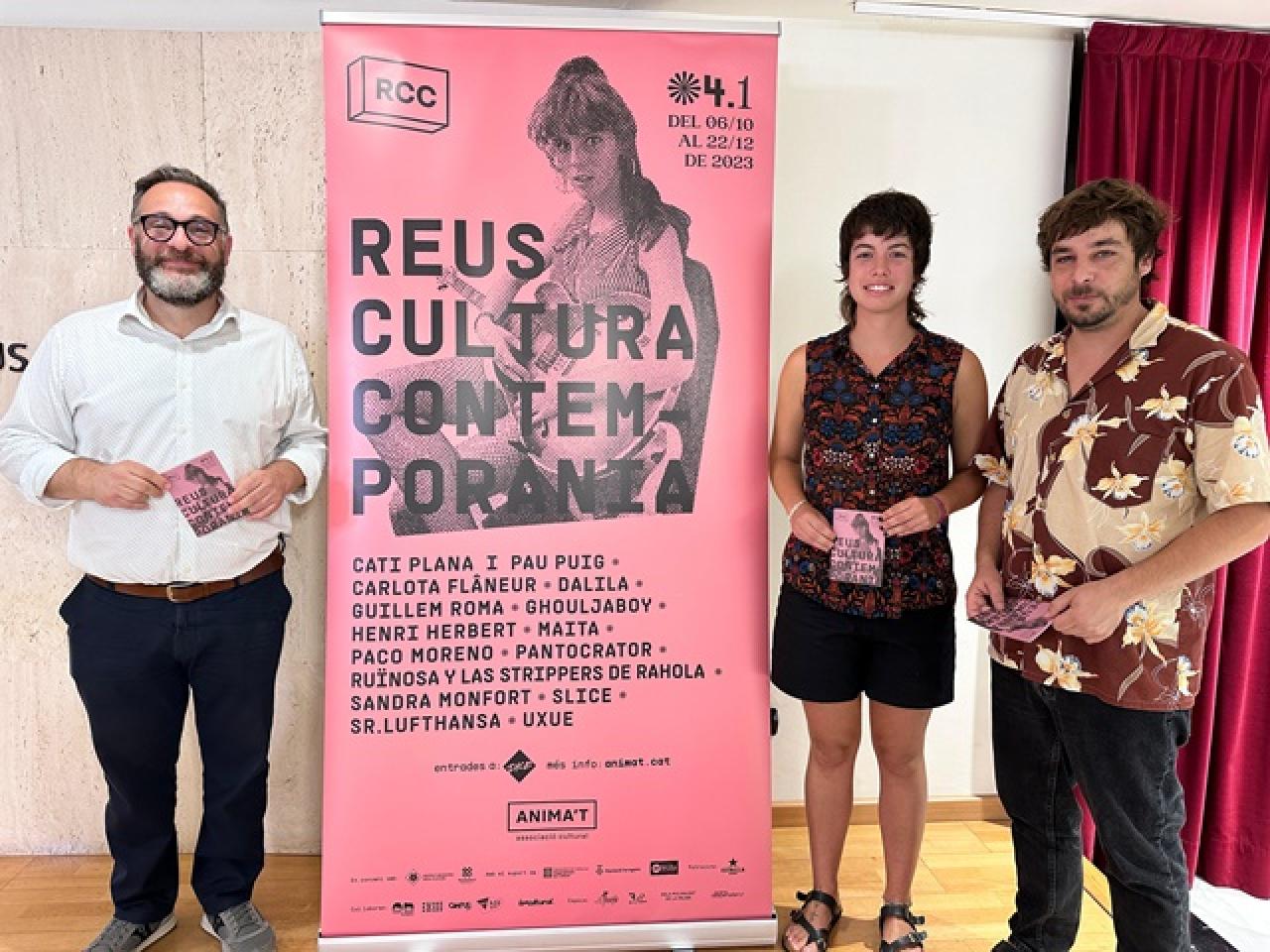 Presentació de la nova edició del Cicle RCC Reus Cultura Contemporània 