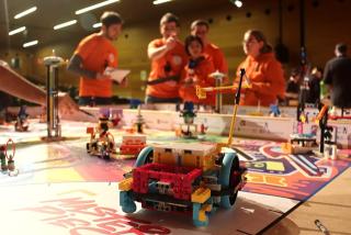 Imatge de la tretzena edició de la First Lego League celebrada a Reus