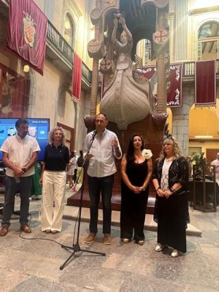El tinent d&#039;alcalde, Berni Álvarez, va inaugurar divendres la I Mostra Internacional d’art Contemporani Earth &amp; Soul, al Pati Jaume I 
