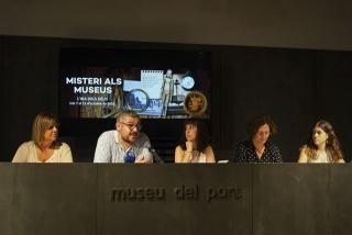 El Museu del Port ha acollit la presentació de Misteris als Museus 2023: ‘La ira dels déus’