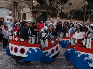 El Carnaval va ser el darrer acte que es va realitzar en format “normal” de les festes de Cambrils, just abans del confinament del mes de març de 2020
