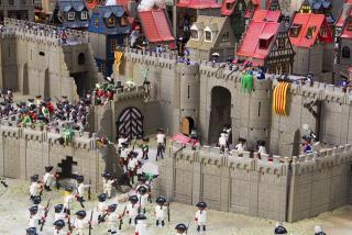 Imatge d&#039;arxiu d&#039;un dels diorames temàtics de Clickània, el Festival de Playmobil de Montblanc