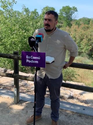 El candidat de Tarragona En Comú Podem, Jordi Collado, ha explicat avui les seves propostes per protegir l’Anella Verda