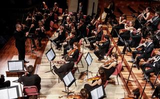 Imatge d&#039;un concert de la concert de la Franz Schubert Filharmonia