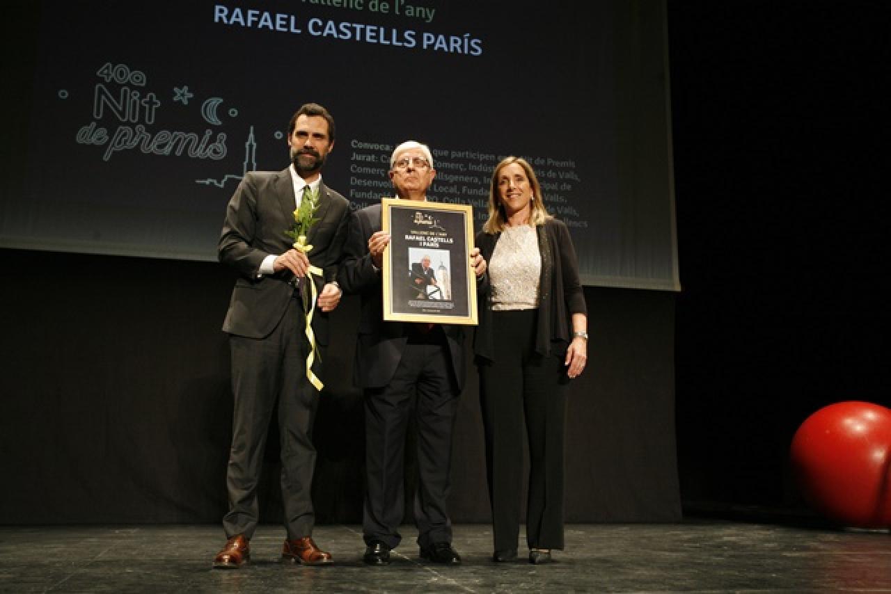 El premi més destacat, el de Vallenc de l’any, ha estat per a Rafael Castells París