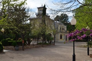 Imatge d&#039;arxiu del Parc Barrau de Valls, on hi ha la seu de l&#039;Escola Municipal de Música Robert Gerhard