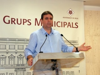 El portaveu de Ciutadans (Cs) a l’Ajuntament de Reus, Juan Carlos Sánchez, en una imatge d&#039;arxiu