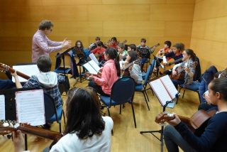 Imatge d&#039;arxiu d&#039;un concert d&#039;alumnes del Conservatori de Vila-seca