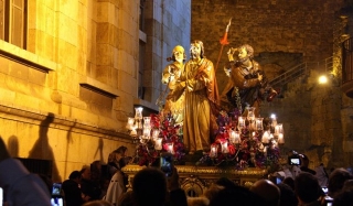 Imatge del Pas de  &#039;La Presa de Jesús&#039;, a la Setmana Santa de Tarragona