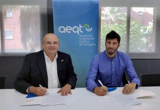L&#039;acord ha estat formalitzat per Juan Pedro Díaz, gerent de l’AEQT, i Pau Mangrané, director general de Costa Dorada Experience