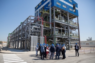 IQOXE va inaugurar dijous la nova planta de derivats d’òxid d’etilè U-3200, a la Canonja