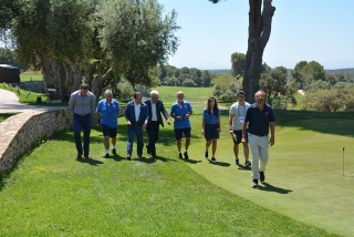 L&#039;alcalde de Tarragona, Josep Fèlix Ballesteros, ha visitat aquest migdia les instal·lacions i reformes del Club de Golf Costa Daurada