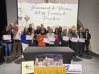 L&#039;Antic Ajuntament de Tarragona va acollir dijous passat el lliurament dels premis del 94è Concurs de Pessebres 