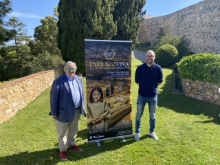 El director del Festival, Magí Seritjol, i el conseller de Patrimoni, Hermán Pinedo, han presentat la 24a edició del festival romà &#039;Tarraco Viva&#039;