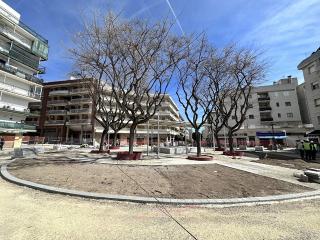 Les obres de remodelació de la plaça de Catalunya ja encaren la recta final