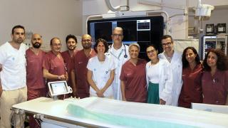 Els membres de l&#039;equip interdisciplinari de l&#039;Hospital Universitari Joan XXIII de Tarragona que s&#039;encarrega de fer les trombectomies mecàniques endovasculars