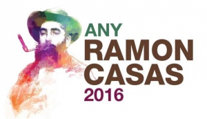 Cartell commemoratiu de l&#039;Any Ramon Casas 2016.