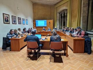 Imatge del Ple del Consell Comarcal de la Conca de Barberà celebrat el passat 27 de novembre