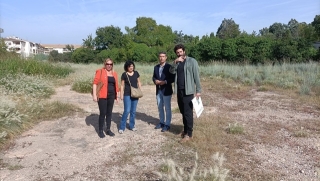 L&#039;alcalde del Vendrell, Kenneth Martínez, i la regidora d&#039;Urbanisme i Medi Ambient, Núria Rovira, van visitar la zona del Torrent dels Aragalls