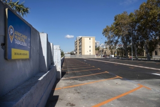 El renovat aparcament dissuasiu de la Tabacalera, a Tarragona