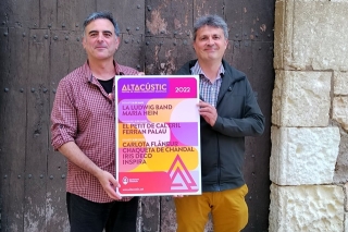 El regidor de Cultura, Hèctor López Bofill, i el director artístic del festival, Kike Colmenar, han presentat aquest matí la programació d’enguany