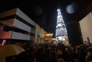 Imatge de la Festa de l’encesa de la il·luminació nadalenca de la Pobla de Mafumet