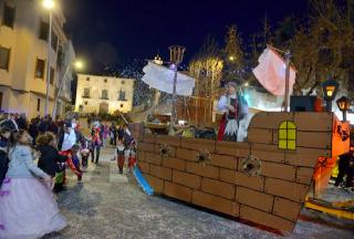 Imatge d&#039;arxiu de la rua de Carnaval del Morell