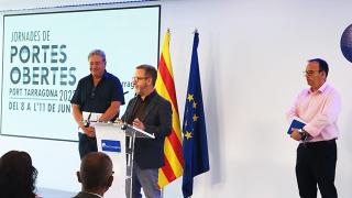 El president del Port de Tarragona, Saül Garreta, va presentar les Jornades de Portes Obertes