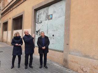L&#039;alcalde de Reus, Carles Pellicer; la vicealcaldessa, Noemí Llauradó, i el regidor d&#039;Empresa i Ocupació, Carles Prats, han presentat avui els detalls de l&#039;encàrrec