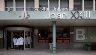 Entrada de l&#039;Hospital Joan XXIII de Tarragona.