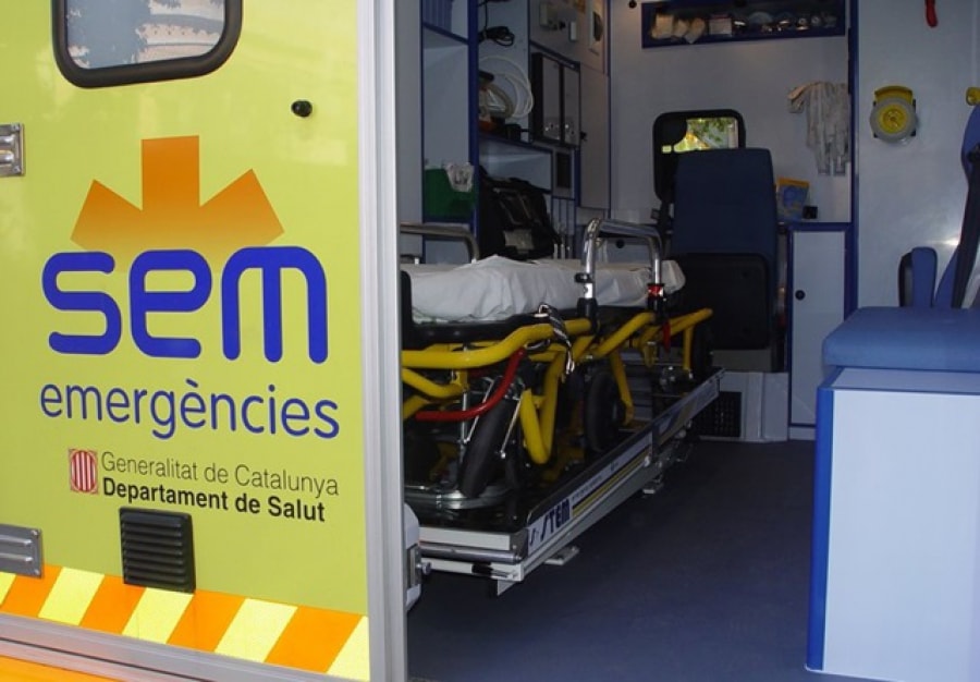 Una ambulància del Servei d&#039;Emergències Mèdiques, en una imatge d&#039;arxiu.