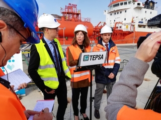La directora general de TEPSA, Nuria Blasco, ha explicat que amb les noves instal·lacions l&#039;empresa ofereix un servei d&#039;emmagatzematge flexible als seus clients