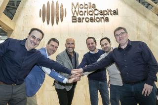 Representants de Coocrea i de Grupo Castilla, al Mobile World Capital Barcelona 2024